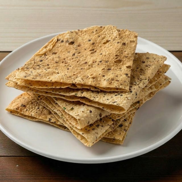 Papadum.