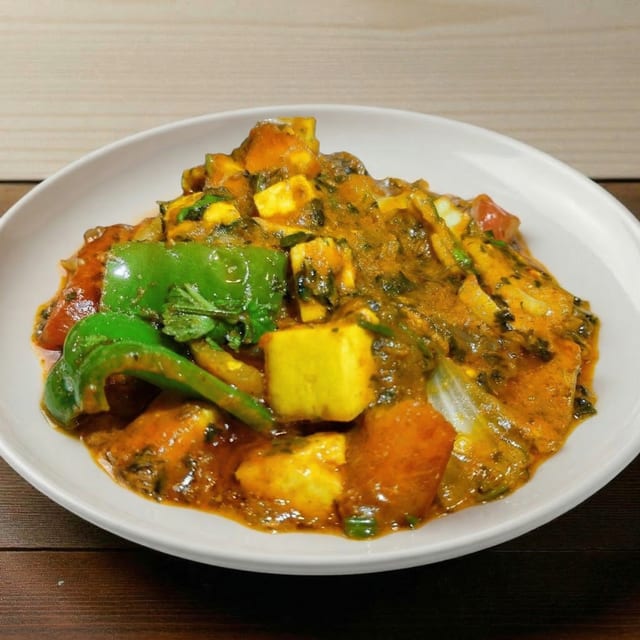 Paneer Karahi.