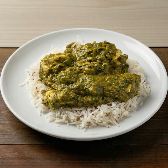 Palak Paneer.